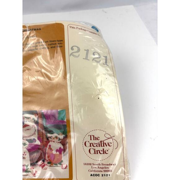 Creative Circle Needlecraft Kit Treasure Bags 2121 Vintage 1979 - 4 Designs - Picture 3 of 8